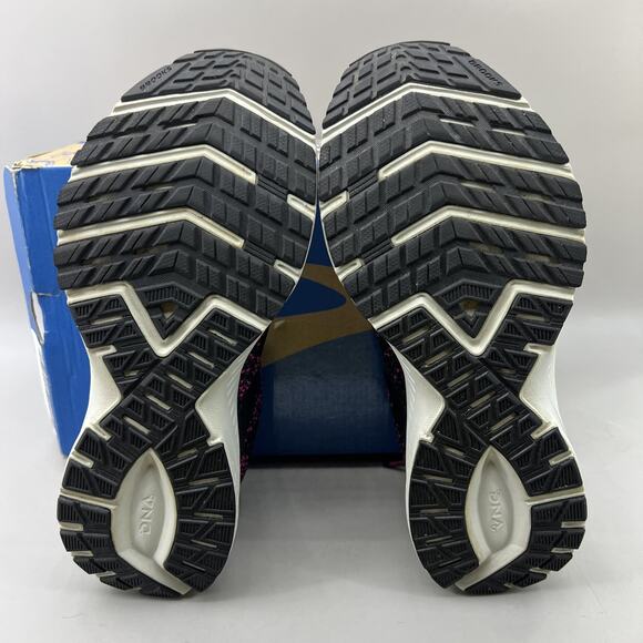 Brooks Launch 7 Running Sneakers Women Size 8 B Pink Black Comfort Neutral Shoes - Picture 7 of 9